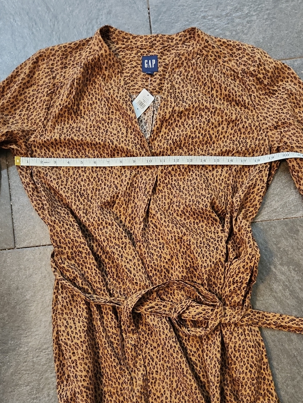 GAP Cheetah Print Tunic Dress (M) - Picture 10 of 12